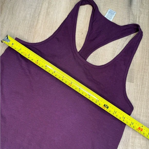 PINK Victoria's Secret Burgundy and Teal racer back tank tops - Picture 7 of 9